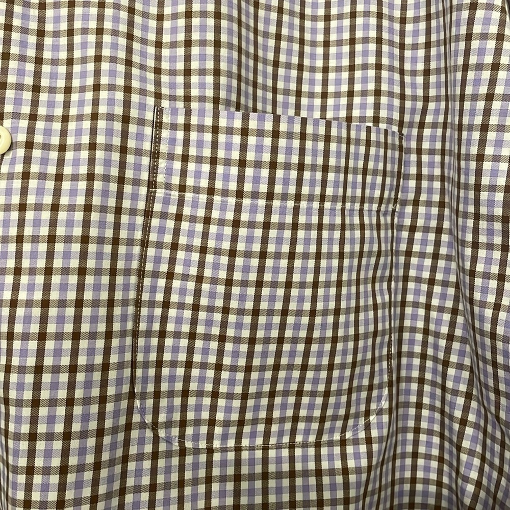 Peter Millar Checked Cotton Buttoned Down In Size… - image 6